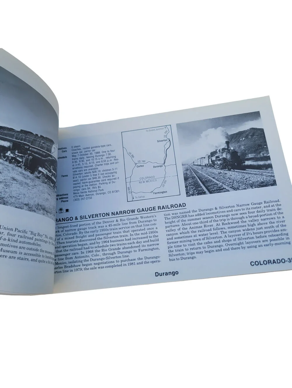 Guide to Tourist Railroads and Railroad Museums 1988 Drury Kalmbach Vintage Book